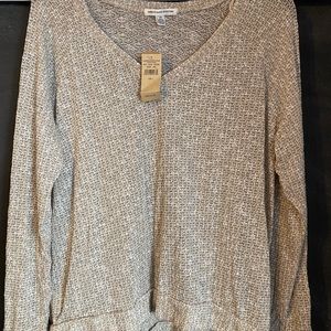 American Eagle, size large, cream colored